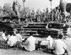 Cambodia: Angkor Wat. /Ntraditional Dancers And Musicians Performing At The Ruins At Angkor, Cambodia. Photographed C1960. Poster Print by Granger Collection - Item # VARGRC0094535