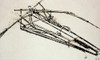 Leonardo: Flying Machine. /Ndesign For A Flying Machine, By Leonardo Da Vinci: Pen And Ink, C1488. Poster Print by Granger Collection - Item # VARGRC0036058