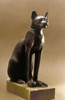 Egyptian Bronze Statuette /Nstatuette Of A Cat, Possibly Of The Goddess Bastet. Late Dynastic Period. Poster Print by Granger Collection - Item # VARGRC0024774