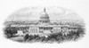 U.S. Capitol. /Neast View. Steel Engraving. Poster Print by Granger Collection - Item # VARGRC0006153