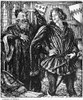 Shakespeare: Henry Iv. /Nglendower And Hotspur In A Scene From William Shakespeare'S 'Henry Iv.' Drawing, 1924, By Edmund J. Sullivan. Poster Print by Granger Collection - Item # VARGRC0096762