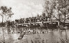 World War I: Pontoon Bridge. /Naustrian Artillery Crossing A Pontoon Bridge In Galicia During World War I. Photograph, C1916. Poster Print by Granger Collection - Item # VARGRC0408004
