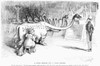 Monopoly Cartoon, 1887. /N'A Huge Feeder, But A Poor Milker.' American Cartoon By W.A. Rogers, 1887, On The Inefficiencies In The U.S. Economy Resulting From Monopolies. Poster Print by Granger Collection - Item # VARGRC0091973