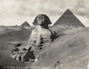 Egypt: Pyramids And Sphinx. /Nthe Great Pyramids And Sphinx At Giza, Egypt. Photograph, Late 19Th Century. Poster Print by Granger Collection - Item # VARGRC0128554