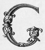 Decorative Initial: G. /Nitalian, Late 15Th Century. Poster Print by Granger Collection - Item # VARGRC0014123