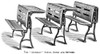 Assembly School Desks. /Nline Engraving, American, C1870. Poster Print by Granger Collection - Item # VARGRC0077544
