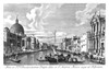 Venice: Grand Canal, 1735. /Nthe Grand Canal In Venice, Italy Looking From Chiesa Degli Scalzi To Fondamenta Della Croce. Engraving, 1735, By Antonio Visentini After Canaletto. Poster Print by Granger Collection - Item # VARGRC0600296