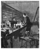 Thomas Alva Edison /N(1847-1931). American Inventor. Edison In His Laboratory. Line Engraving, English, 1880. Poster Print by Granger Collection - Item # VARGRC0089813