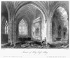 Ireland: Holy Cross Abbey. /Ninterior View Of Holy Cross Abbey, County Tipperary, Ireland. Steel Engraving, English, C1840, After William Henry Bartlett. Poster Print by Granger Collection - Item # VARGRC0095263