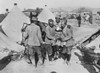 World War I: Balkans. /Na Wounded Serbian Soldier Being Carried Into A Red Cross Dressing Station On The Balkan Front During World War I, C1916-17. Poster Print by Granger Collection - Item # VARGRC0121211