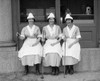 Golf: Women, 1923. /Nthree Women Wearing Uniforms And Holding Golf Clubs. Photograph, 1923. Poster Print by Granger Collection - Item # VARGRC0265363