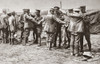 World War I: Prisoners. /Nbritish Troops Searching German Prisoners Of War Before Transporting Them To A Prison Camp, During World War I. Photograph, 1914-1918. Poster Print by Granger Collection - Item # VARGRC0407896
