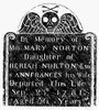Gravestone, 1781. /Nrubbing From An 18Th Century New England Gravestone. Poster Print by Granger Collection - Item # VARGRC0060888