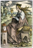 Saint Barbara (C200 A.D.). /Nwoodcut By Hans Baldung Grien, C1508. Poster Print by Granger Collection - Item # VARGRC0042406