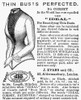 Advertisement: Corset. /Nadvertisement From An English Newspaper Of 1885, For The 'Ideal' Corset That 'Beautifies Thin Busts.' Poster Print by Granger Collection - Item # VARGRC0094039