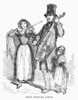 London: Street Musicians. /Na Family Of Street Musicians In London. Wood Engraving, American, 1858. Poster Print by Granger Collection - Item # VARGRC0097212