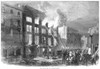 Firefighting: London, 1866. /Nwood Engraving, English, 1866. Poster Print by Granger Collection - Item # VARGRC0064224