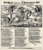 Treaty Of Munster, 1648. /Na Joyous Postillion Announcing The Peace Of Munster And The End Of The Thirty Years War, 1648. Contemporary German Broadsheet. Poster Print by Granger Collection - Item # VARGRC0064066