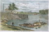 Arkansas: Little Rock. /Nview Of Little Rock, Arkansas, Along The Arkansas River. American Engraving, 1868. Poster Print by Granger Collection - Item # VARGRC0046858