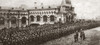 World War I: Vladivostok. /Nczechoslovakian Troops In Front Of A Train Station At Vladivostok, Russia. Photograph, C1918. Poster Print by Granger Collection - Item # VARGRC0409313
