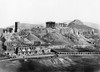Greece: Athens. /Nsouthern View Of The Acropolis At Athens, Greece. Photograph, Mid-Late 19Th Century. Poster Print by Granger Collection - Item # VARGRC0108688