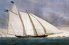 Clipper Yacht 'America'. /Nof New York. Lithograph, N.D., By Nathaniel Currier. Poster Print by Granger Collection - Item # VARGRC0022051