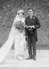 Wedding, 1922. /Na Bride And Groom. Photograph, 1922. Poster Print by Granger Collection - Item # VARGRC0324691