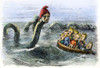 Europe, 1848: Cartoon. /N'The Great Sea Serpent Of 1848.' Cartoon From 'Punch' (London), 1848, On The Revolutionary Spirit In Europe. Poster Print by Granger Collection - Item # VARGRC0076617