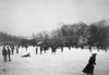 New York: Ice Skating. /Nice Skating On The Lake In Central Park. Photographed 1905. Poster Print by Granger Collection - Item # VARGRC0097924