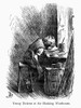 Charles Dickens (1812-1870). /Nenglish Novelist. The Very Young Charles Dickens Working At A Blacking Warehouse In London. Wood Engraving, Late 19Th Century. Poster Print by Granger Collection - Item # VARGRC0115573