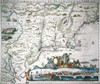 New Netherland Map. /Nhugo Allard'S "New And Exact Map Of All New Netherland" From Chesapeake Bay To Penobscot Bay, With An Inset View Of New Amsterdam, 1673. Poster Print by Granger Collection - Item # VARGRC0061996