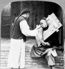 China: Prisoner, C1902. /Nfeeding A Prisoner In The Cangue, China. Stereograph, C1902. Poster Print by Granger Collection - Item # VARGRC0114859