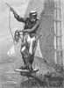 Harpooning Swordfish. /Nwood Engraving After A Drawing By J.O. Davidson, 1879 Poster Print by Granger Collection - Item # VARGRC0093688