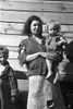 Migrant Family, 1936. /Nan Impovished Mother With Two Of Her Children At A Migrant Worker Camp On U.S. 70 In Tennessee, Near The Tennessee River. Photograph By Carl Mydans, March 1936. Poster Print by Granger Collection - Item # VARGRC0120497