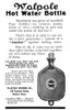 Ad: Hot Water Bottle, 1911. /Namerican Magazine Advertisement For Walpole Hot Water Bottles, 1911. Poster Print by Granger Collection - Item # VARGRC0323691