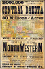 Railway Poster, 1870S. /Na Chicago And North-Western Railway Poster Of The 1870S Promoting Free Homestead Lands In The Dakota Territory. Poster Print by Granger Collection - Item # VARGRC0008627