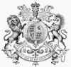Coat Of Arms: Great Britain. /Ncoat Of Arms Of Great Britain. Line Engraving, Late 19Th Century. Poster Print by Granger Collection - Item # VARGRC0077293