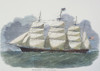 'Great Republic', 1855. /Namerican Clipper Ship 'Great Republic'. Wood Engraving, 1855. Poster Print by Granger Collection - Item # VARGRC0045594
