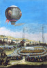 Montgolfier Balloon. /Nthird Public Montgolfier Balloon Ascent At Lyon, France, 1784. Poster Print by Granger Collection - Item # VARGRC0028474