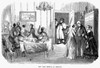 Germany: New Year'S, 1854. /Nnew Year'S Festival In Germany. Wood Engraving, American, 1854. Poster Print by Granger Collection - Item # VARGRC0095775