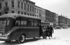 Chillicothe: Snow, 1940. /Npassengers Entering A Bus During Snowstorm In Chillicothe, Ohio. Photograph By Arthur Rothstein, Febraury 1940. Poster Print by Granger Collection - Item # VARGRC0121080