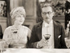 Silent Film Still: Drinking. /Nhelen Lynch And Matt Moore In A Still From 'Three Weeks In Paris,' 1925. Poster Print by Granger Collection - Item # VARGRC0013503