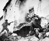 Monte Cassino, 1944. /Nnew Zealand Soldiers Search A Demolished House For Snipers At Cassino, Italy, During World War Ii. Photographed January 1944. Poster Print by Granger Collection - Item # VARGRC0099797