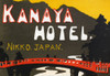 Luggage Label. /Nluggage Label From The Kanaya Hotel In Nikko, Japan, Early 20Th Century. Poster Print by Granger Collection - Item # VARGRC0095826