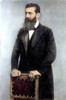 Theodor Herzl (1860-1904). /Naustrian Journalist And Founder Of Zionism. Oil Over A Photograph. Poster Print by Granger Collection - Item # VARGRC0076266