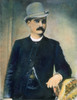 'Bat' Masterson (C1856-1921). /Namerican Peace Officer And Sportswriter. Oil Over A Photograph, N.D. Poster Print by Granger Collection - Item # VARGRC0054535