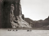 Canyon De Chelly, 1904. /Nnavajo Native Americans On Horseback In The Canyon De Chelly, Arizona. Photographed By Edward S. Curtis In 1904. Poster Print by Granger Collection - Item # VARGRC0065784