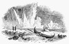 Iceberg & Kayak. /Nwood Engraving By Thomas Bewick, Early 19Th Century. Poster Print by Granger Collection - Item # VARGRC0067444