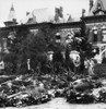 Russian Hunting Lodge, 1912. /Ndead Game Gathered Outside The Imperial Hunting Lodge At Belevezh Pusha, 1912; Czar Nicholas Ii And Grand Duke Dmitri Observe At Right. Poster Print by Granger Collection - Item # VARGRC0067491