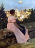 Bazille: Pink Dress, 1864. /Nfrederic Bazille: The Pink Dress. Oil On Canvas, 1864. Poster Print by Granger Collection - Item # VARGRC0025020